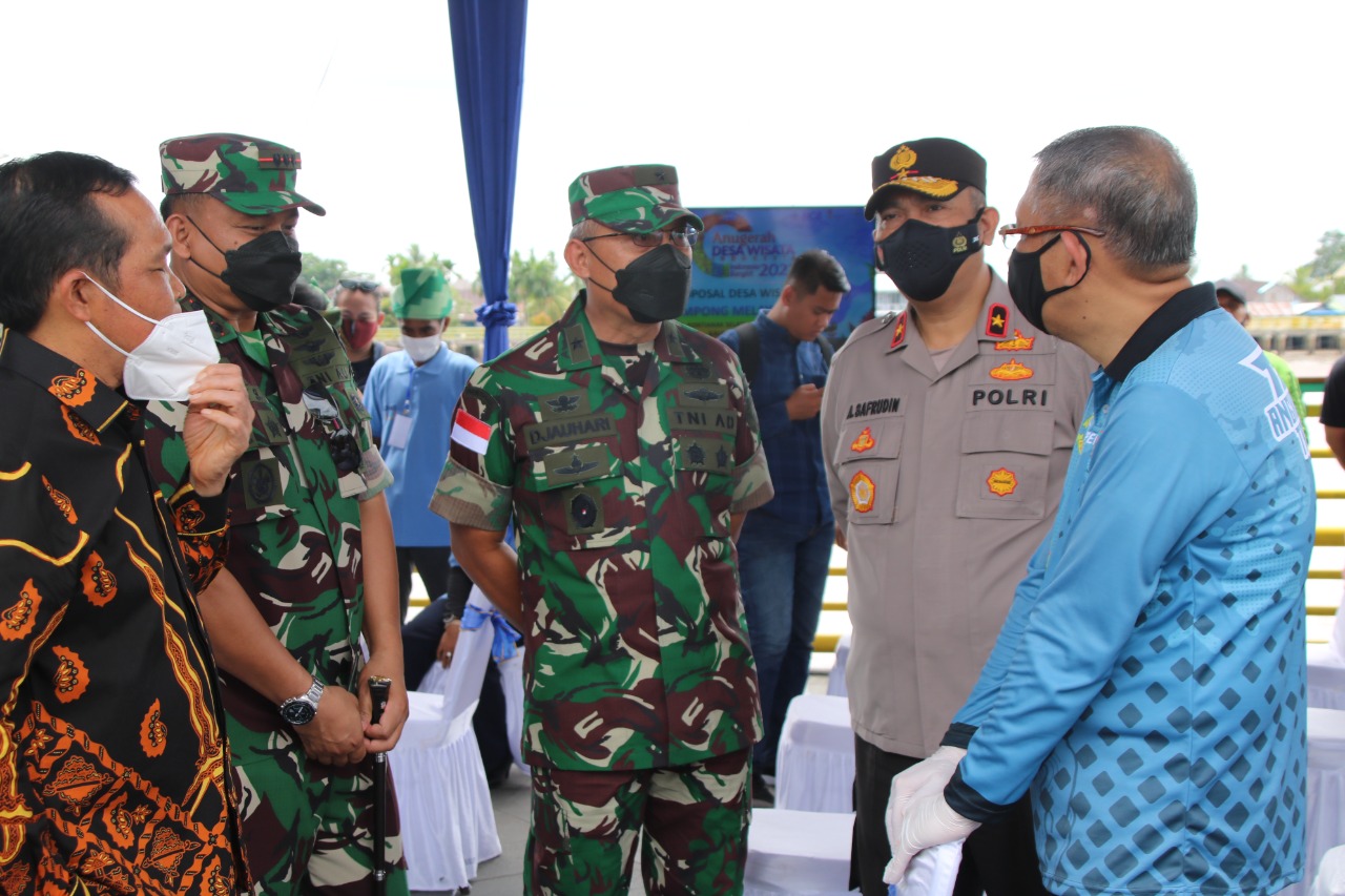 Wakapolda Sambut dan Dampingi Menparekraf