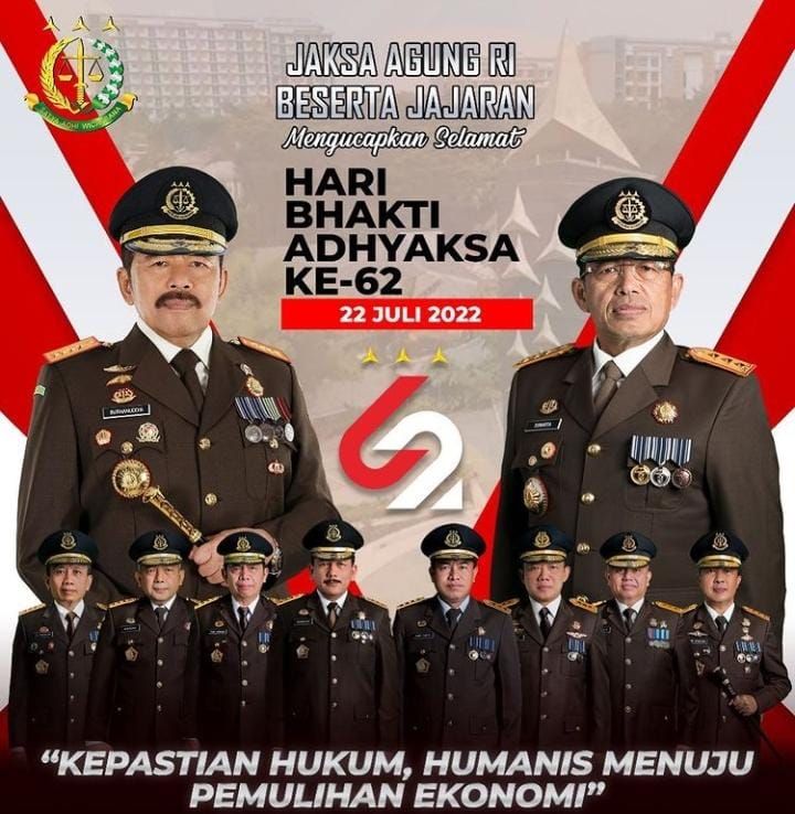 Upacara HBA TAHUN 2022, Jaksa Agung Berikan Arahan kepada Jajaran
