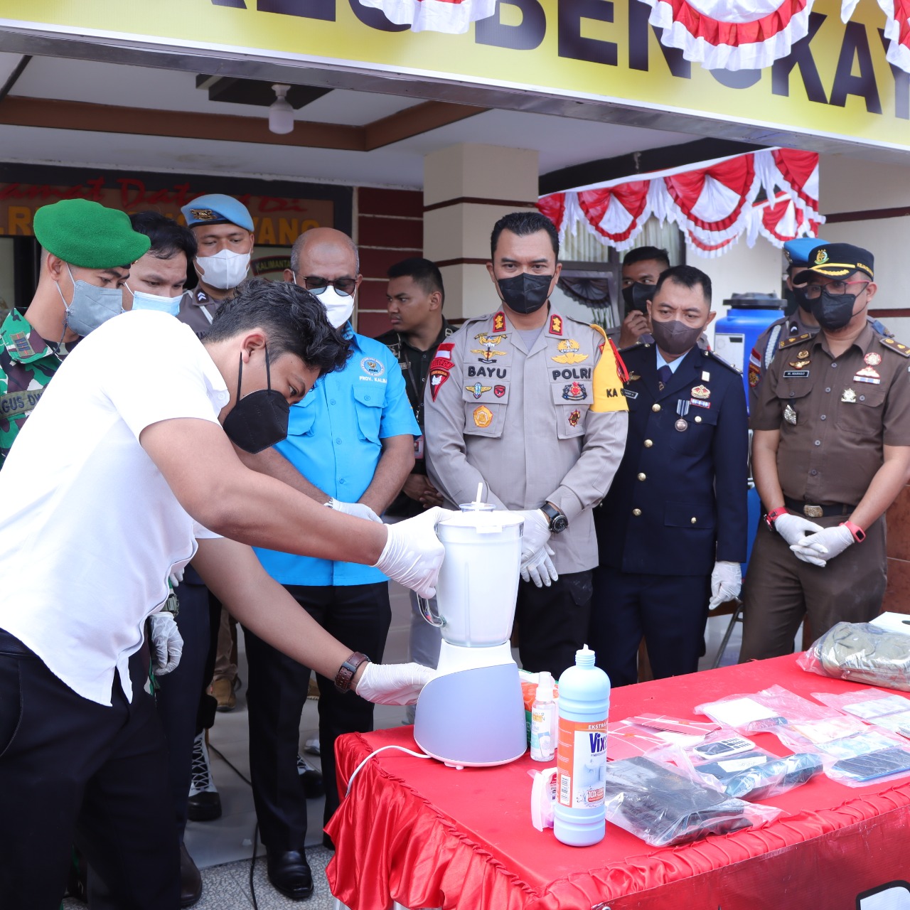Selama Agustus,Sudah 5 Tersangka Narkoba