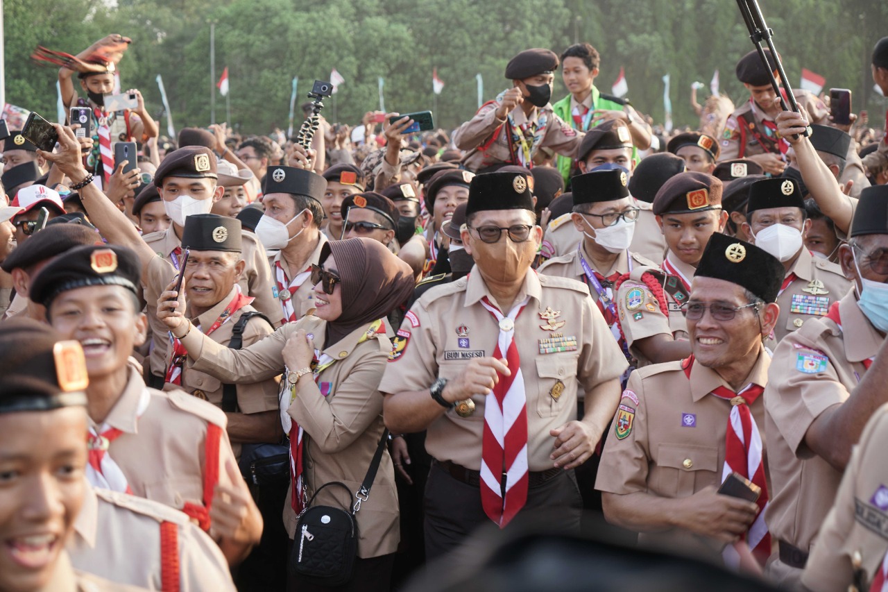 Jamnas Berakhir,Kak Budi Waseso Ingin 8000 Penggalang Jadi Pemimpin Bangsa