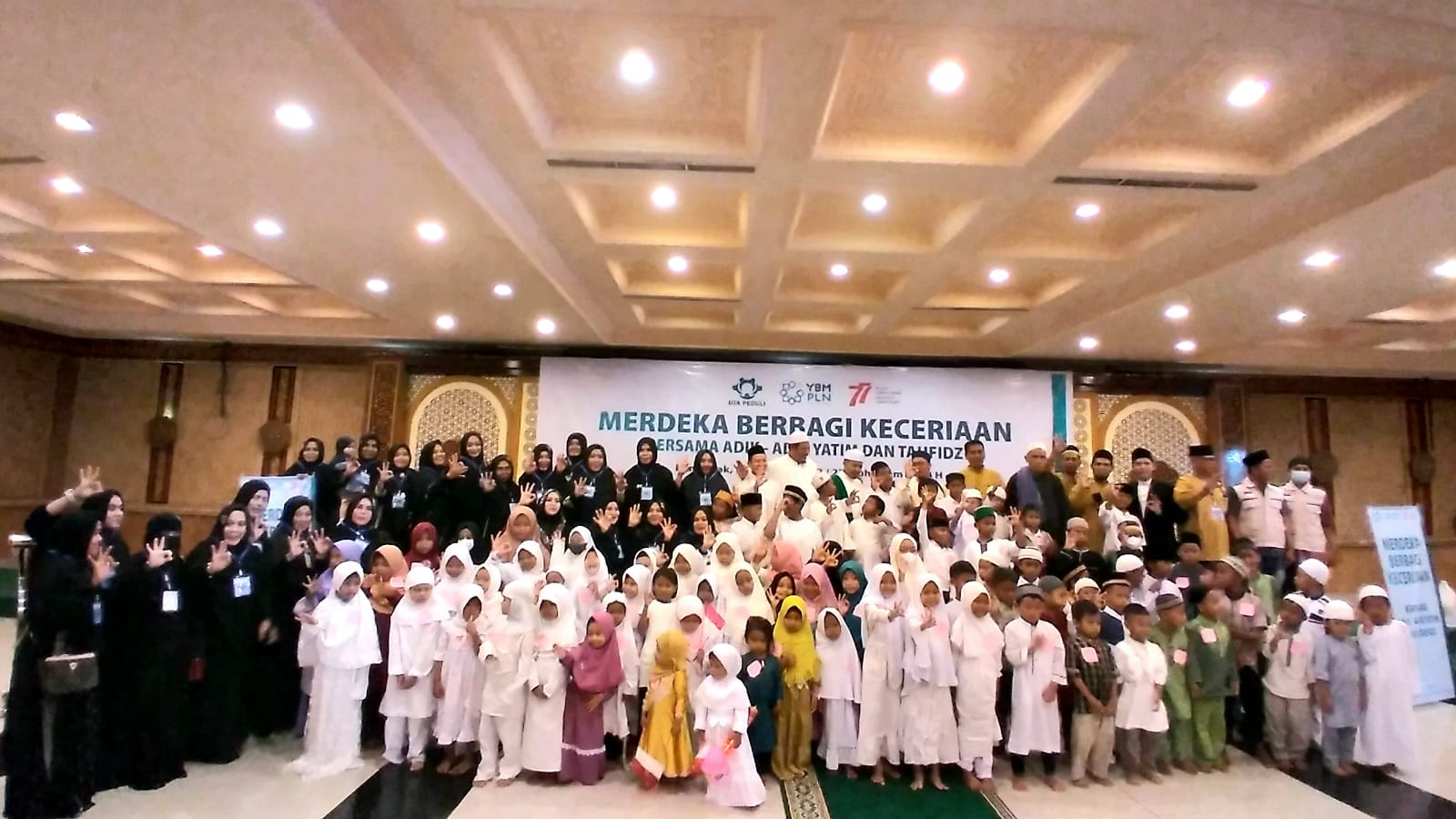 OTA Peduli Berbagi Keceriaan Kepada Yatim dan Tahfidz