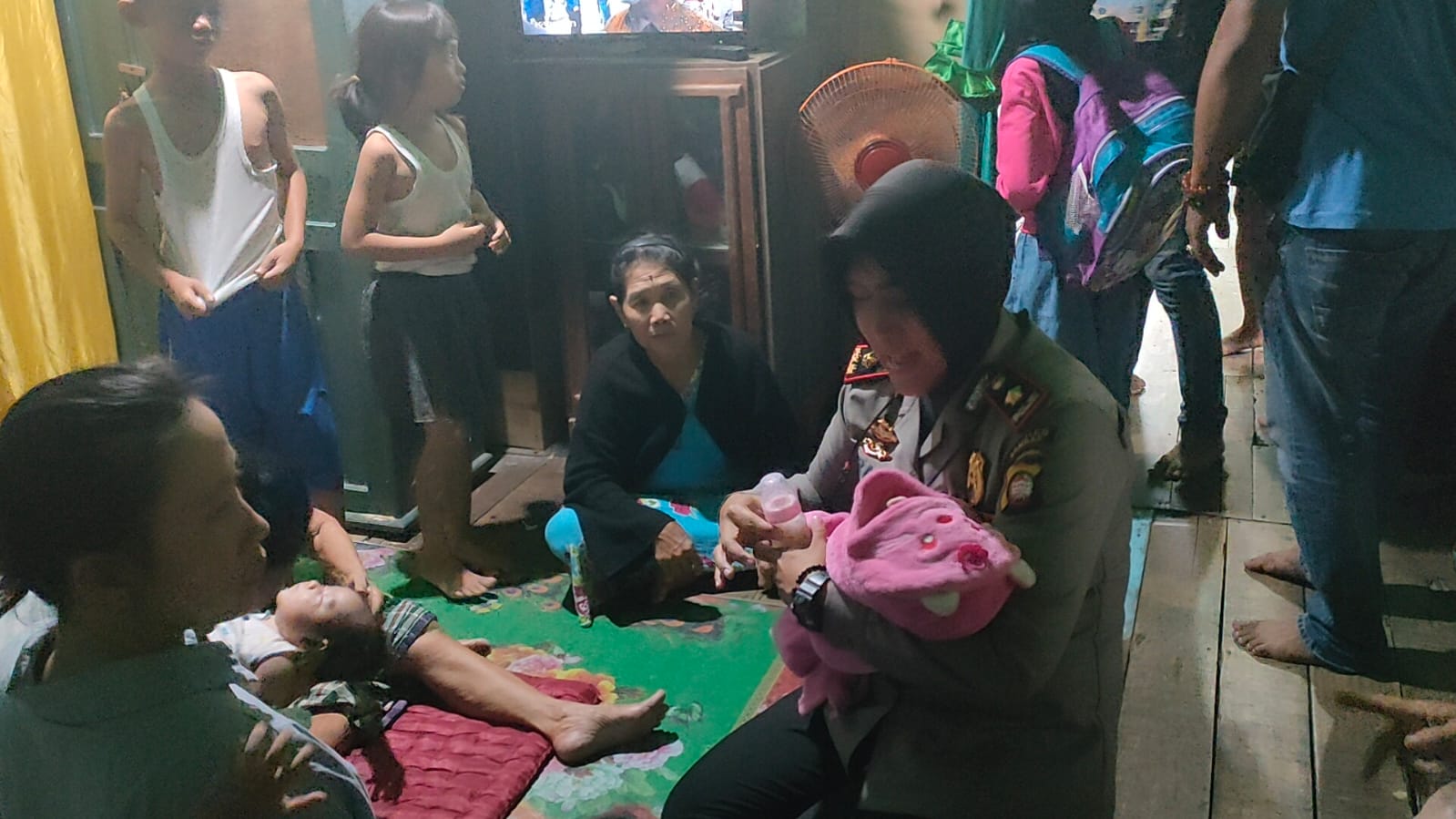 Bayi Usia 40 Hari Diculik,Berhasil Diungkap Polsek Pemangkat