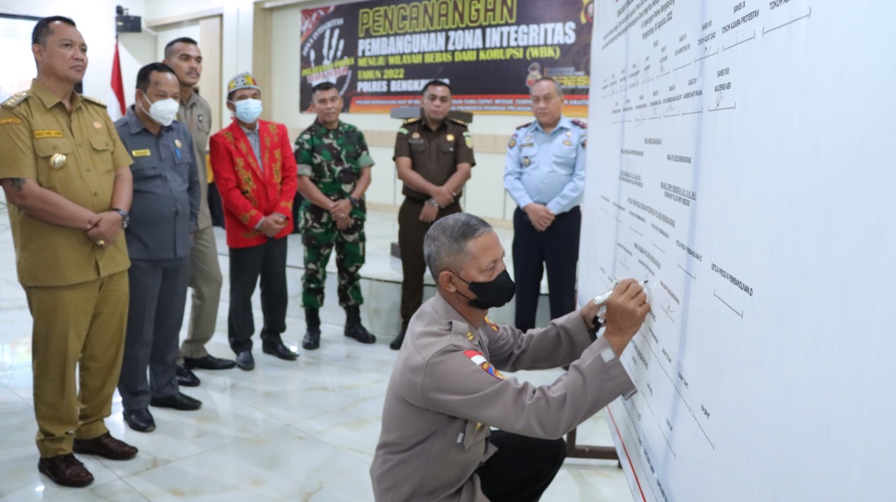Zona Integritas Polres Bengkayang Menuju Wilayah Bebas Korupsi