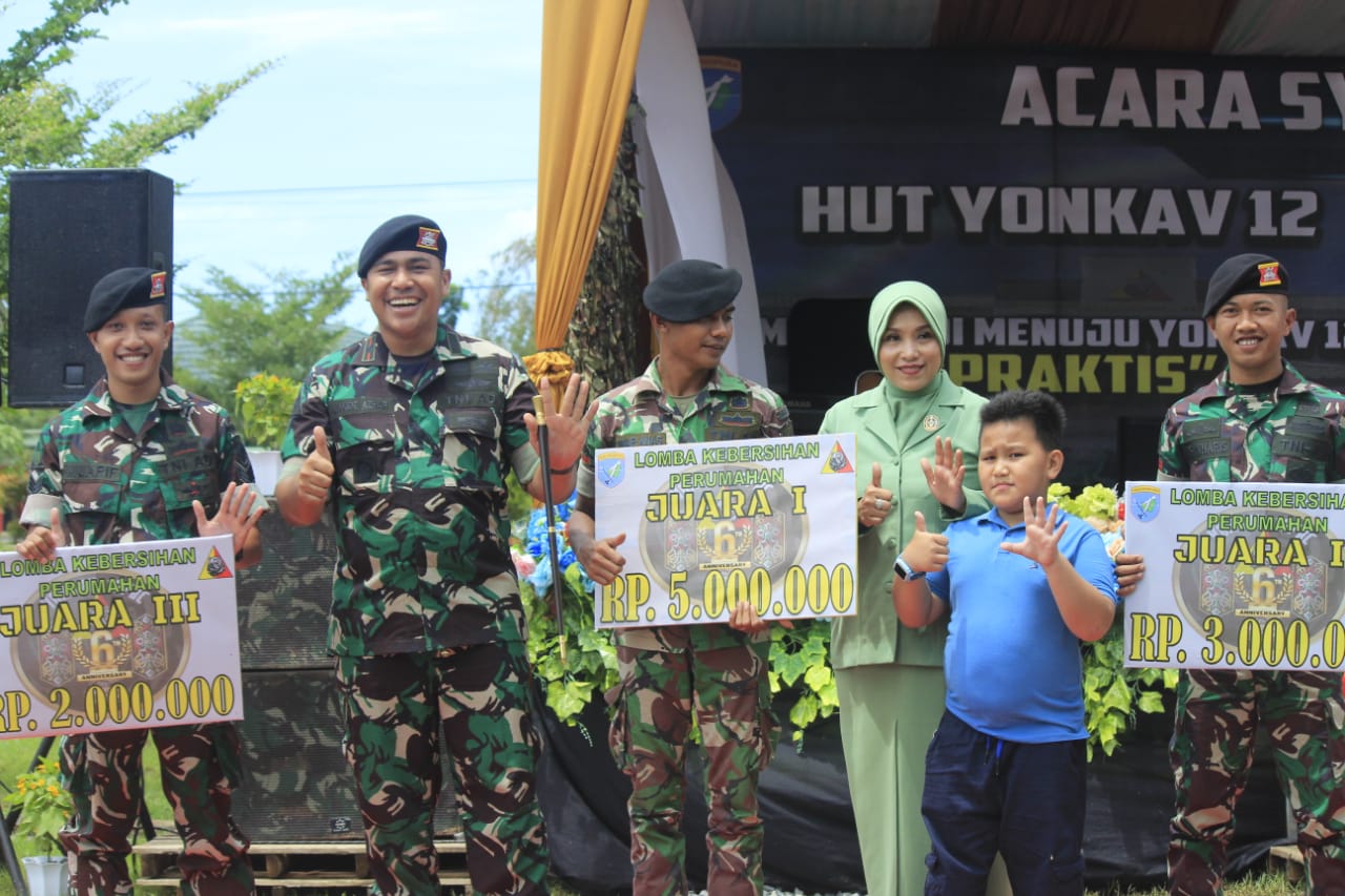 Yonkav 12/BC Gelar Syukuran Peringati HUT ke 6