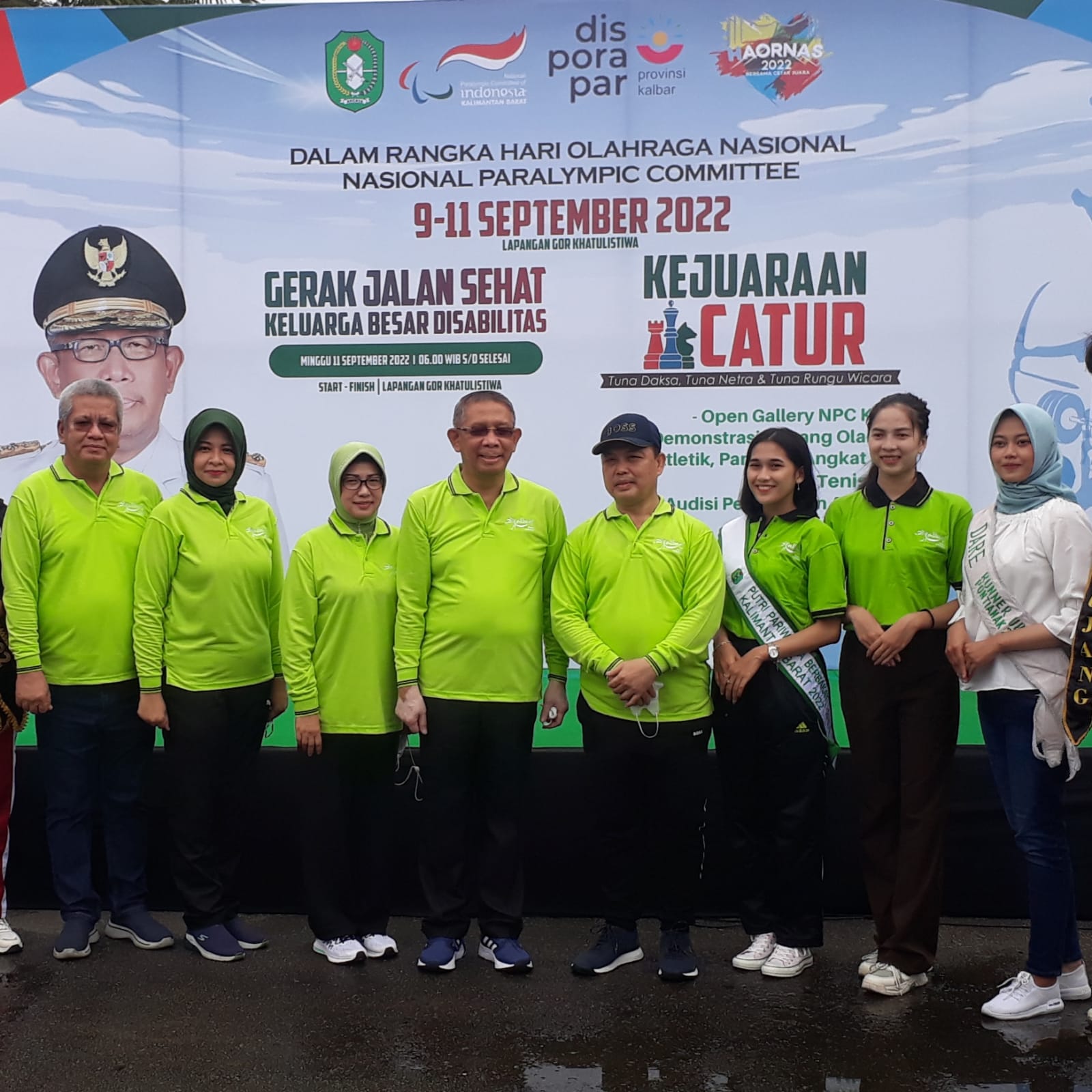 Wagub Keluarkan "Kartu Kuning" ke Penyelenggara Haornas Kalbar