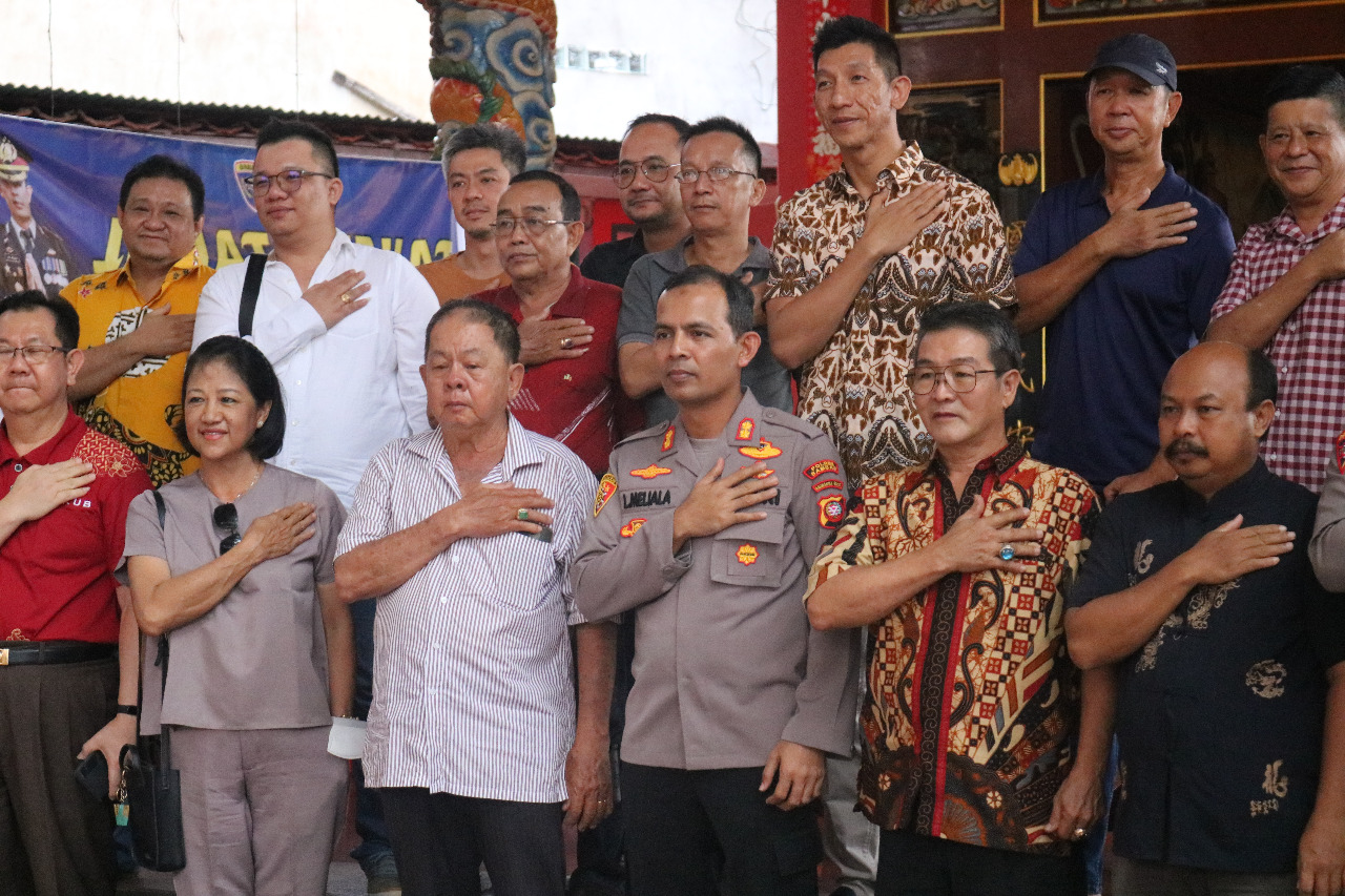 Jum'at Curhat Polres Ketapang, Dengar Masukan Warga Tionghoa Jelang Imlek