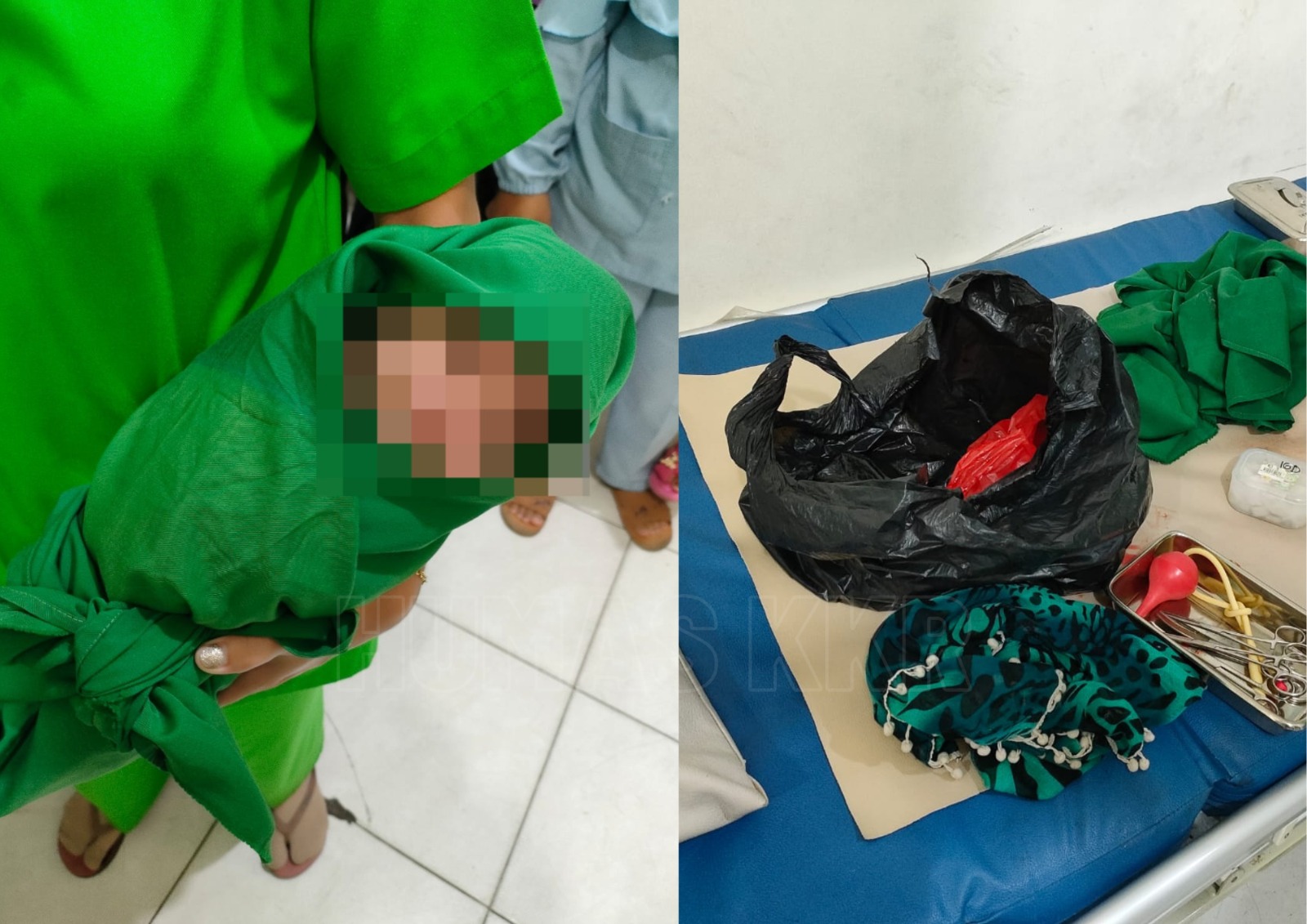 Heboh Lagi di Kubu Raya, Bayi Dibuang di Tempat Sampah