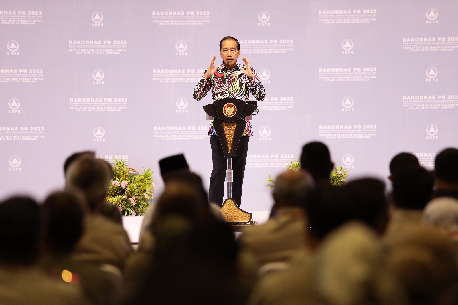 Tujuh Arahan Presiden Terkait Penanggulangan Bencana
