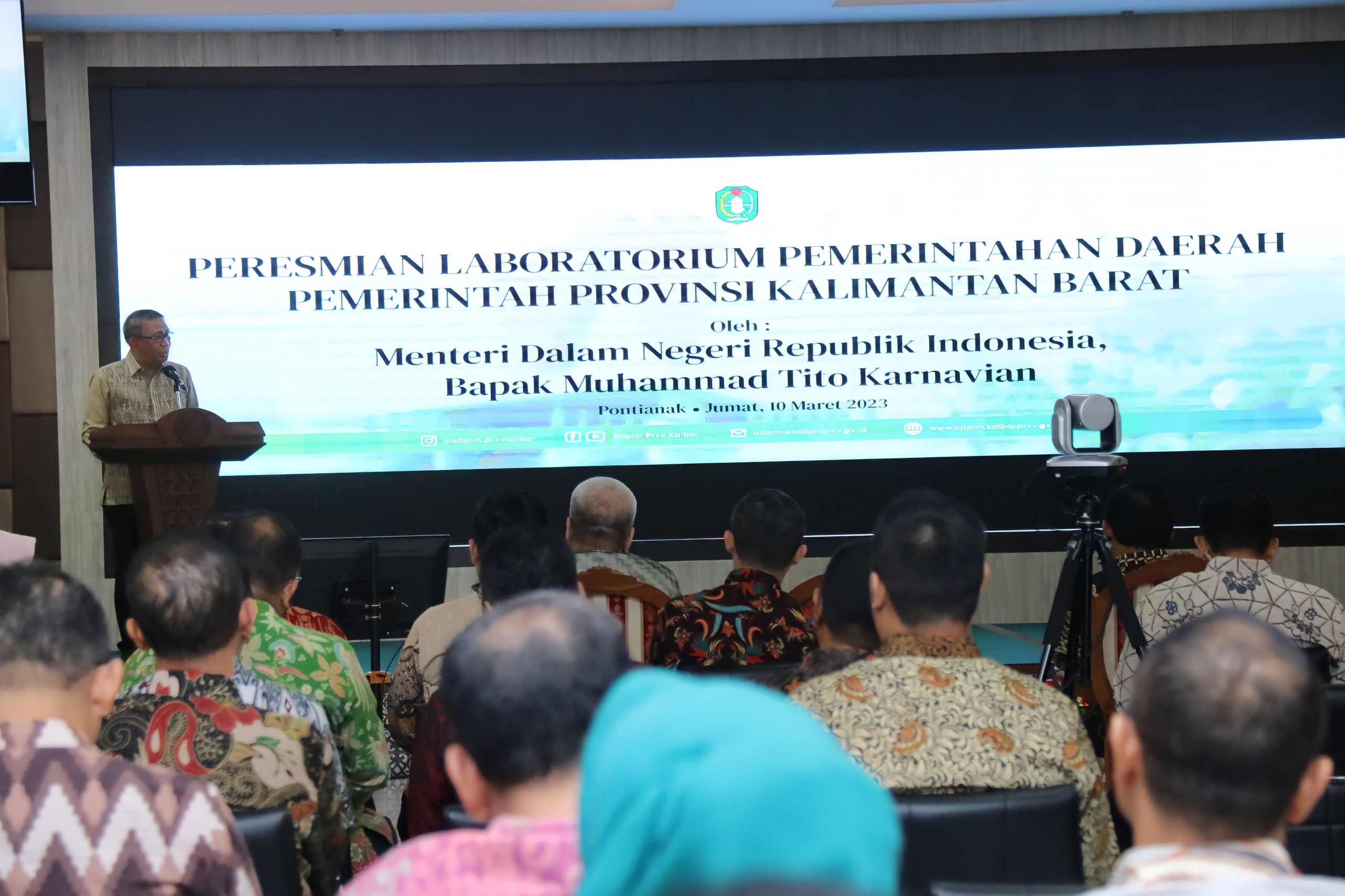 Bangun Laboratorium Pemerintahan Daerah, Sutarmidji Tuai Pujian Mendagri
