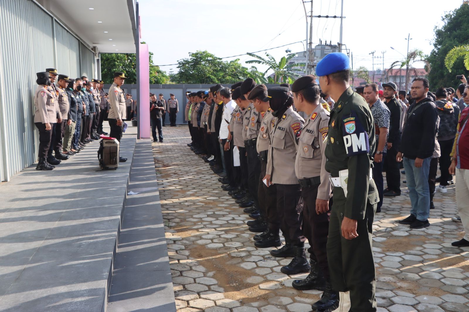 Eksekusi Lahan Oleh PN Pontianak Libatkan Pengamanan Gabungan