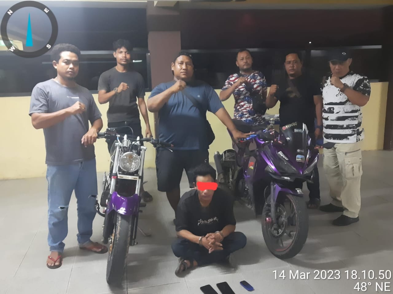 Pencuri Sepeda Motor Berhasil Diringkus
