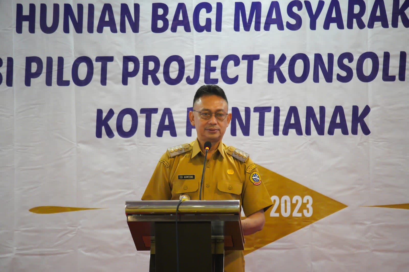 Edi Kamtono Wacanakan Kawasan Baru di Pontianak