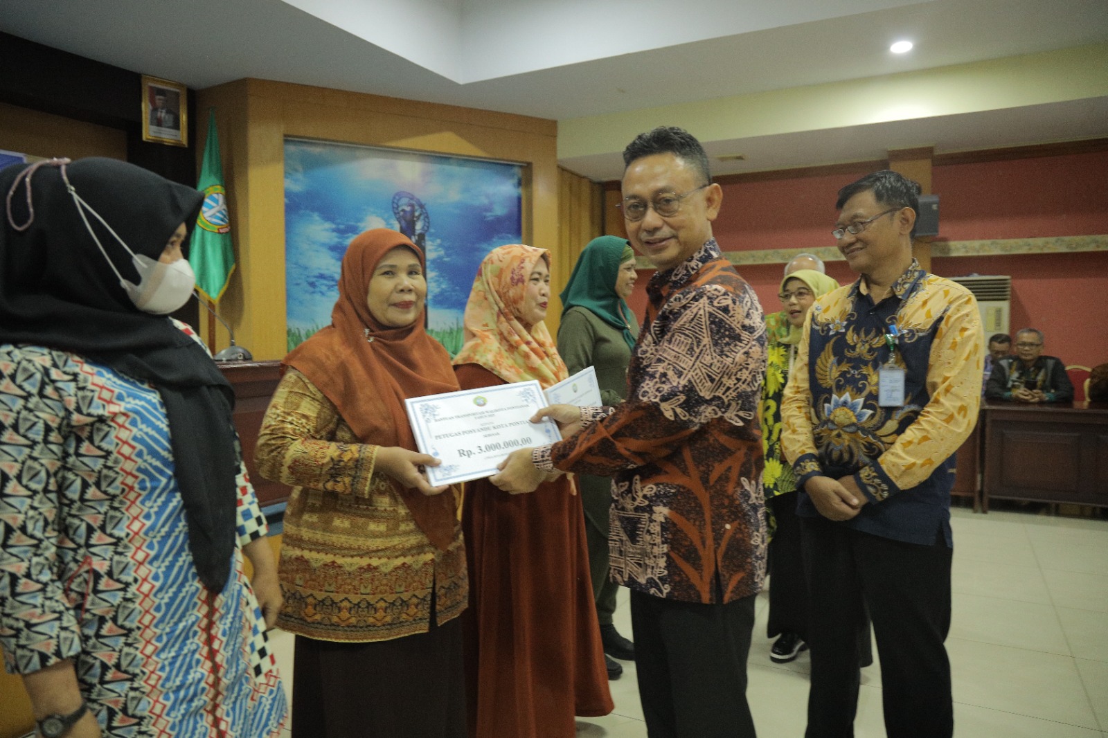 Pemkot Pontianak Gelontorkan Dana Operasional Posyandu