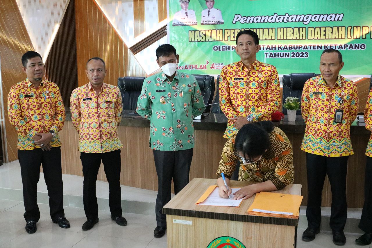 Wabup Ketapang Minta Penerima NPHD 2023 Membuat LPJ