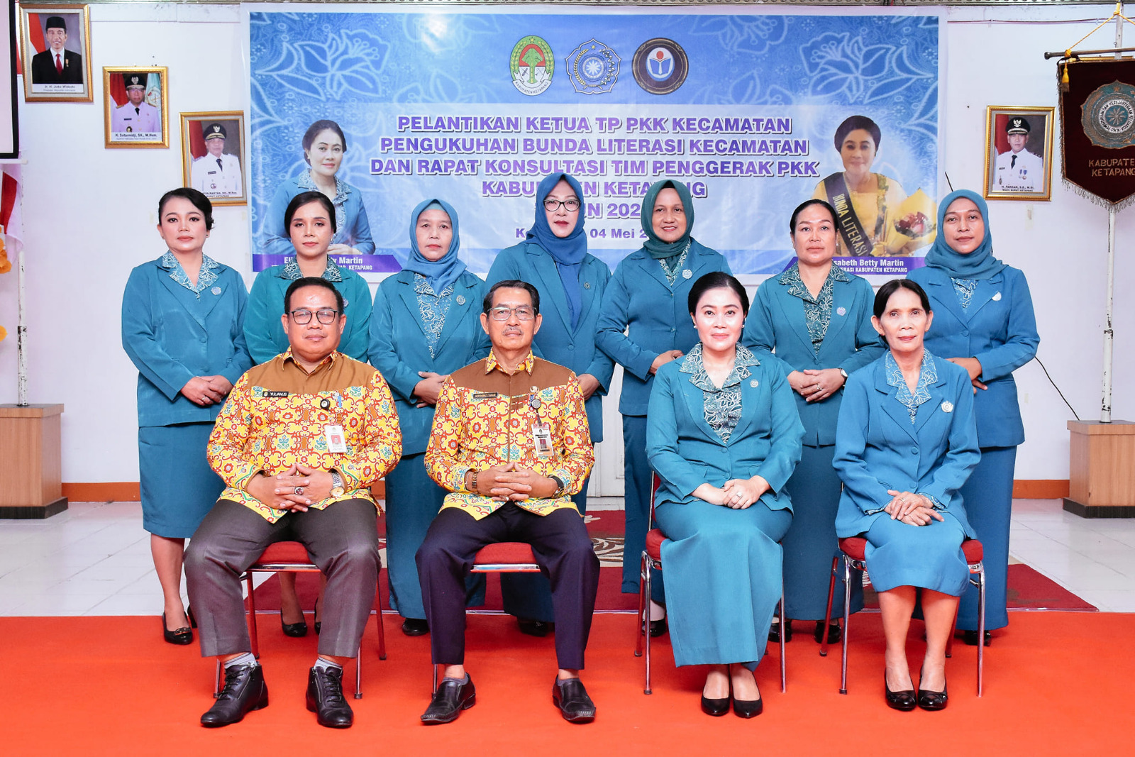 20 Kecamatan Bunda Literasi Kabupaten Ketapang Dilantik