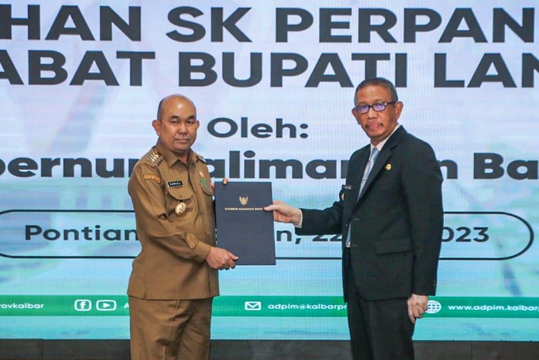 Jabatan Samuel, Pj Bupati Landak Diperpanjang, Sutarmidji Tegaskan Harus Netral