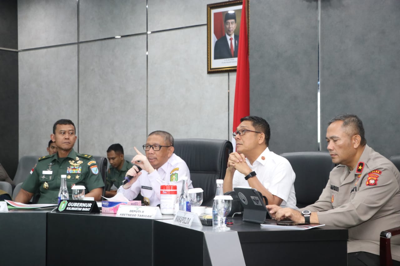 Berhasil Turunkan Kejadian Karhutla, Sutarmidji Tetap Pinta Siaga dan Waspada