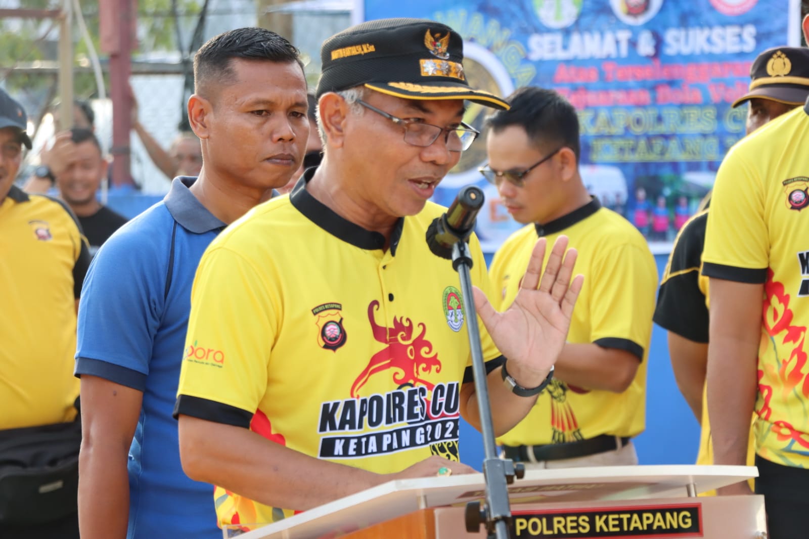 20 Tim Voli Ketapang Ikuti Kejuaran Kapolres Cup 2023