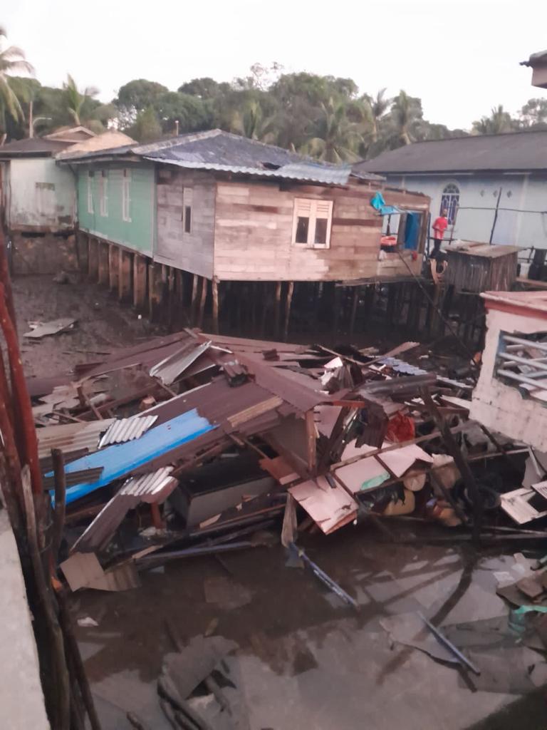 Tujuh Orang Terluka Akibat Angin Puting Beliung