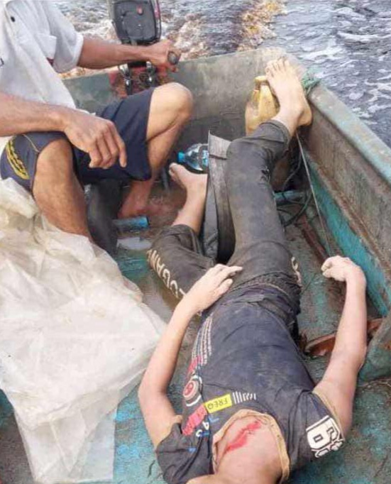 Seharian Dilarikan Buaya Muara, Jasad Aris Utuh