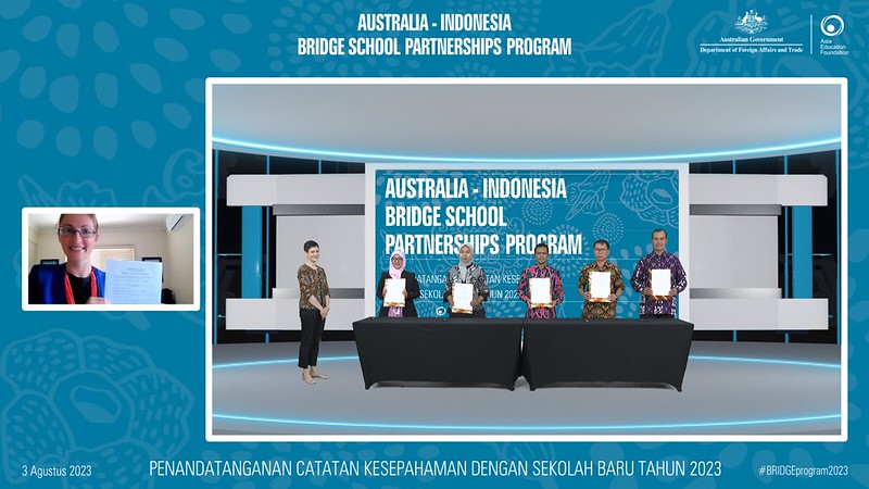 Sekolah Indonesia Bergabung dalam Program Kemitraan Sekolah Australia