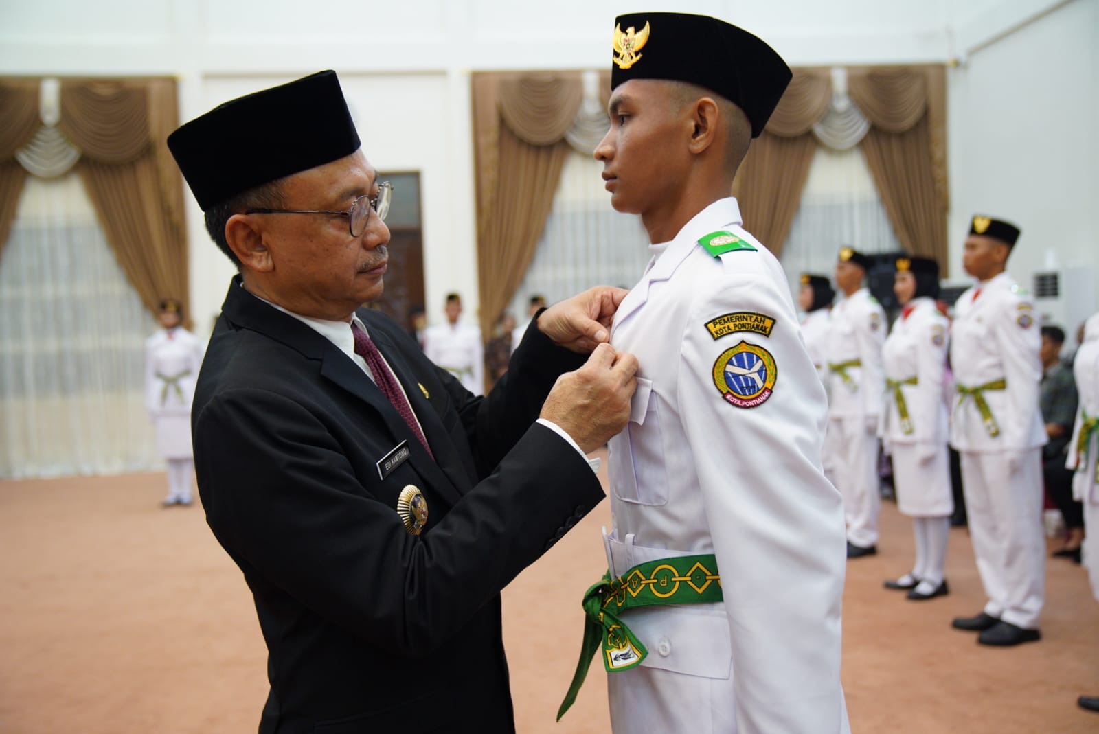 Paskibraka Kota Pontianak Siap Laksanakan Tugas