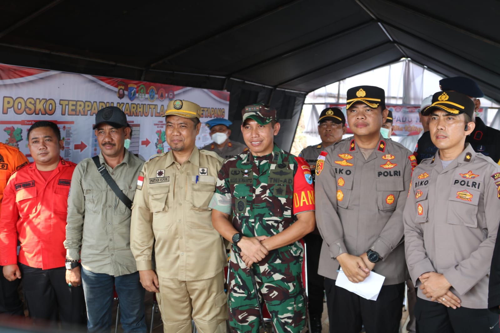 Hadiri Zoom Meeting Bersama Kapolri, Wakapolres Paparkan Kondisi Karhutla Ketapang