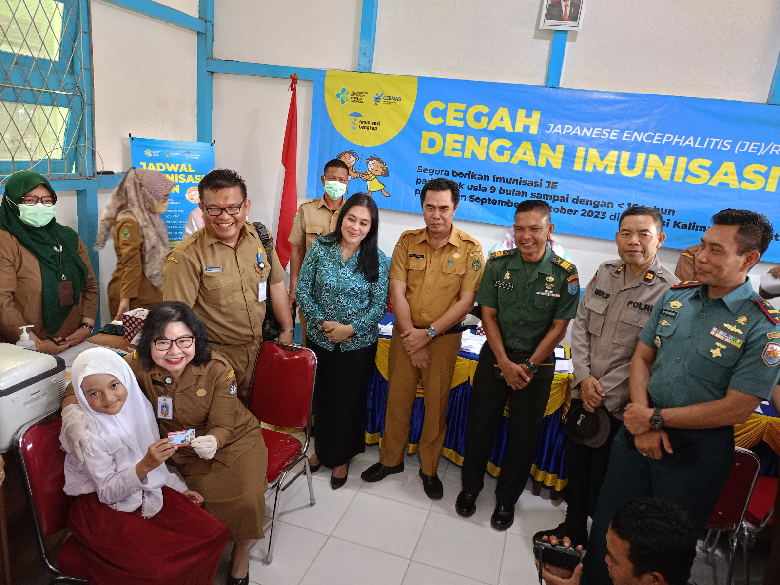 Cegah Penularan Penyakit JE, Dinkes Ketapang Laksanakan Vaksinasi
