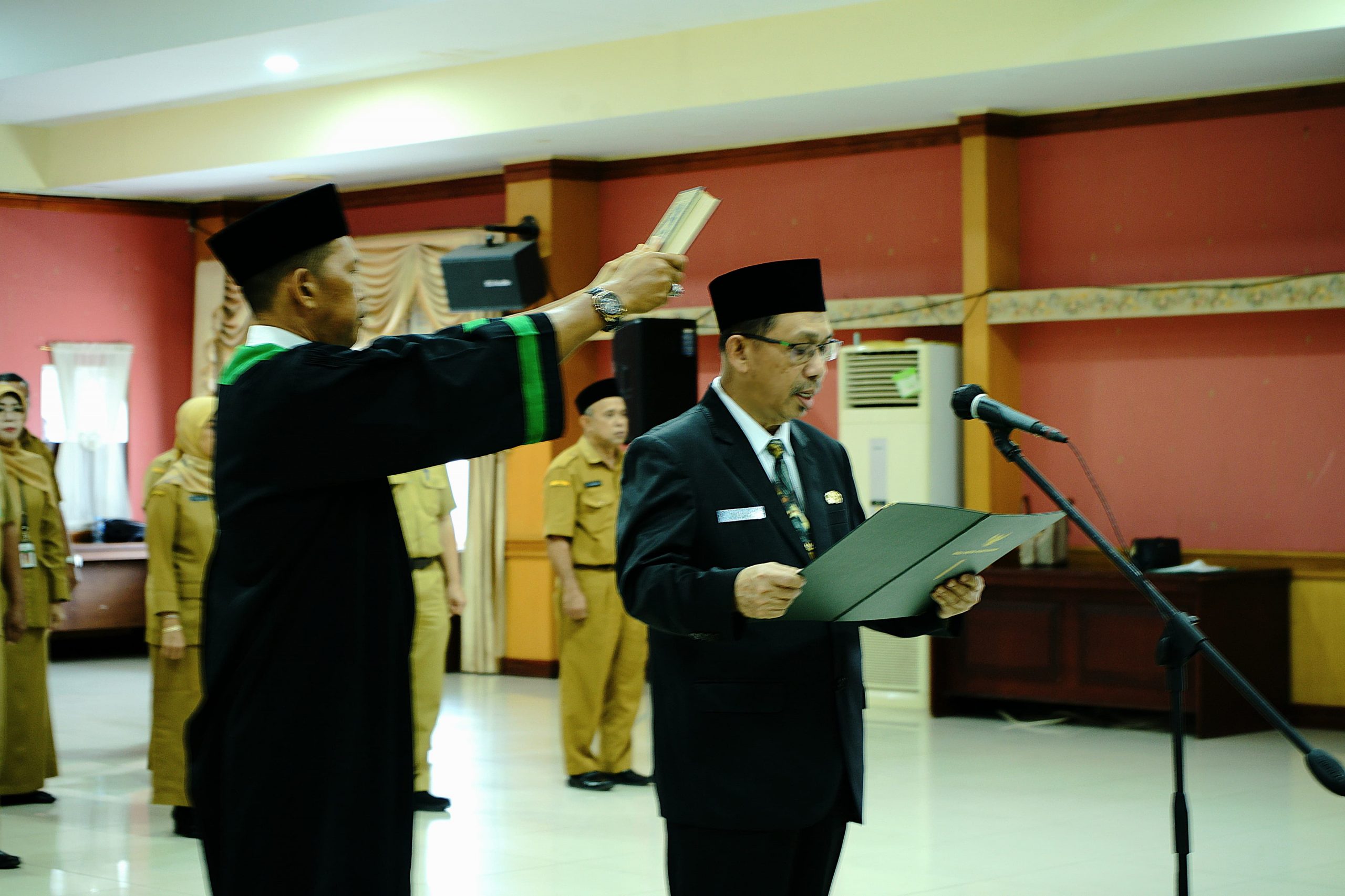 Edi Kamtono Kembali Kukuhkan Mulyadi sebagai Sekda Kota Pontianak