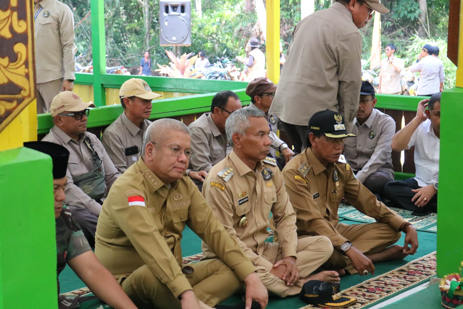 Pj Gubernur dan Forkopimda Ketapang Ziarah Makam Pahlawan Pangglima Tentemak