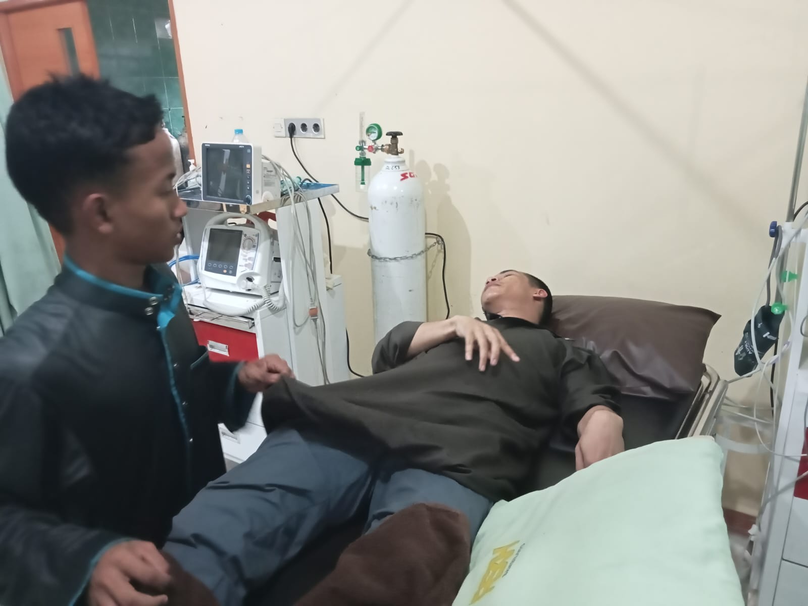 Kebakaran di Ponpes Khulafaur Rasyidin,Satu Santri Dilarikan ke RS