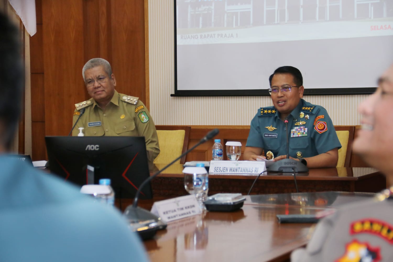 Harisson Berharap Permasalahan di Perbatasan Dapat Diatasi dengan Baik