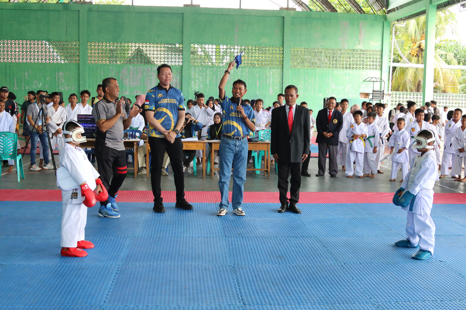 Wabup Ketapang Buka Kejuaraan Karate Kapolres, Berharap Melahirkan Atlet Berbakat