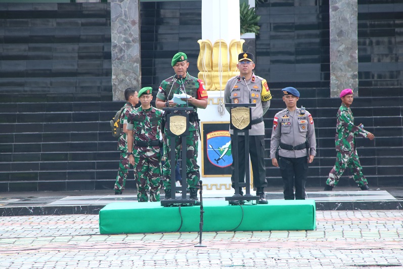 Kalbar Siap Amankan Kedatangan Presiden, 2.750 Personil Gabungan Disiagakan