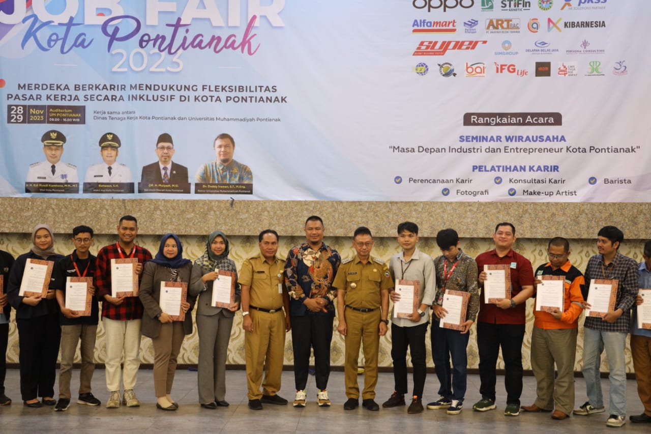 Edi Kamtono Harap Job Fair Kota Pontianak Serap Tenaga Kerja