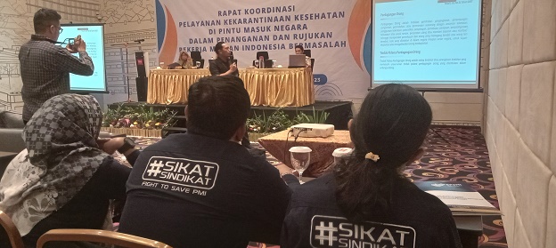 KKP Kelas IV Entikong Gelar Rakor Kekarantinaan Di Pintu Masuk Negara