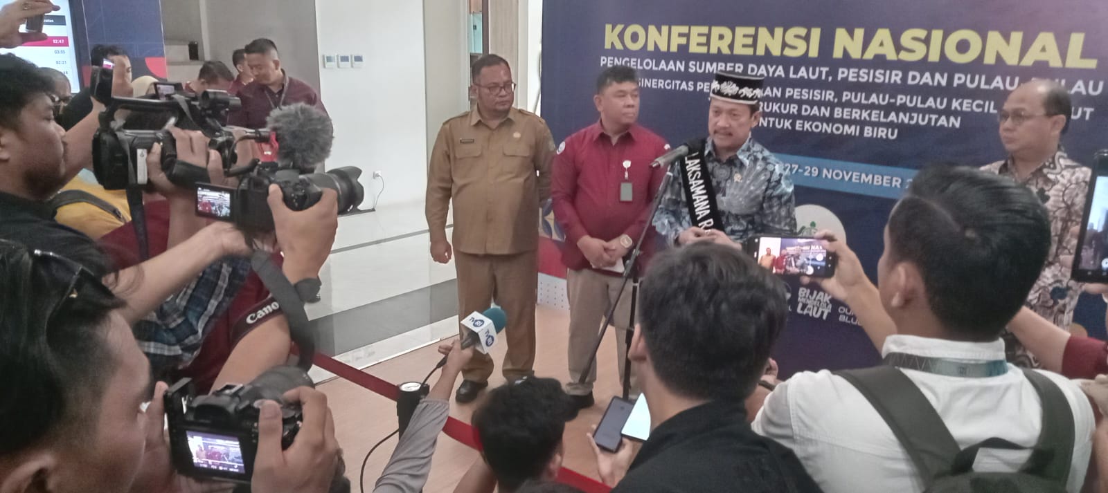 Menteri KKP Buka KONAS Pesisir ke XI,Bukan Hanya Petugas,Jaga Laut RI dengan Teknologi Terkini