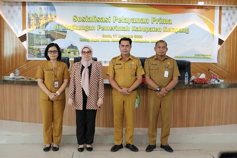 Tingkatkan Kualitas Pelayanan, Pemkab Ketapang Sosialisasi Pelayanan Prima