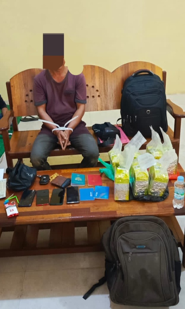 Pria dari Jagoi Babang Dicegat di Pontianak, Bawa Sabu 7 Kg