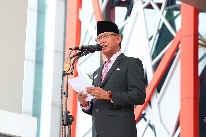 Menjadi Irup Upacara Hari Bela Negara Ke-75, Wabup Ketapang Bacakan Amanat Presiden