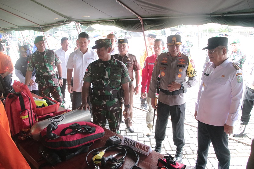 Kalbar Siaga Bencana Banjir, Harisson Pimpin Apel Kesiapsiagaan