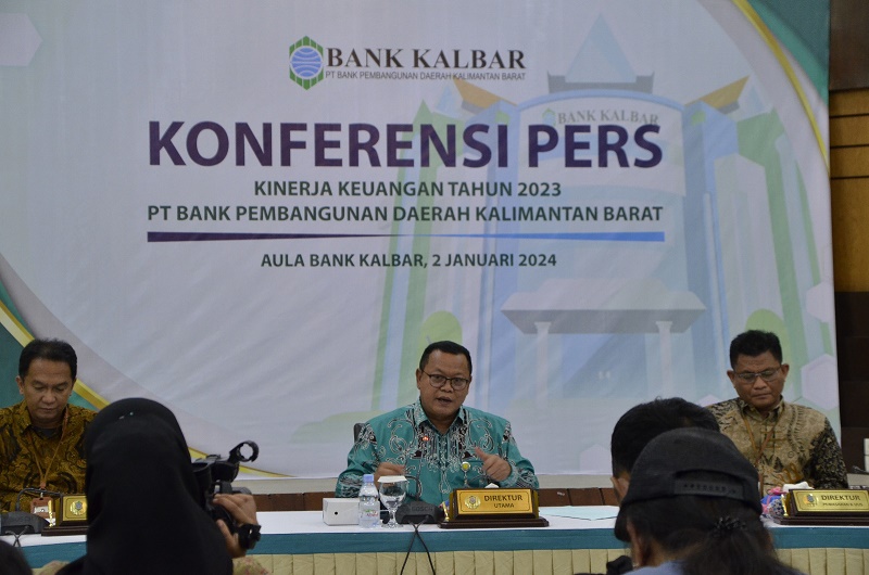 2023, Bank Kalbar Bukukan Laba Bersih Sebesar Rp463,99 Miliar