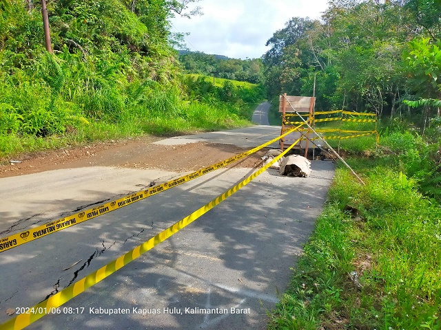 Ini Update Banjir Kapuas Hulu !,Jalan Sudah Dapat Diakses