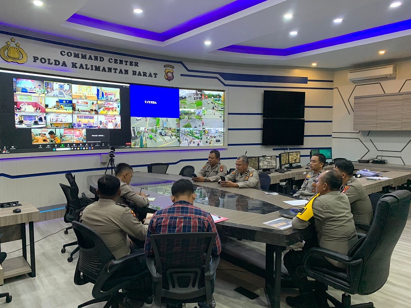 Aplikasi SOT dan EWS dalam Kontrol Dinamika Operasi Mantab Brata Kapuas 2024