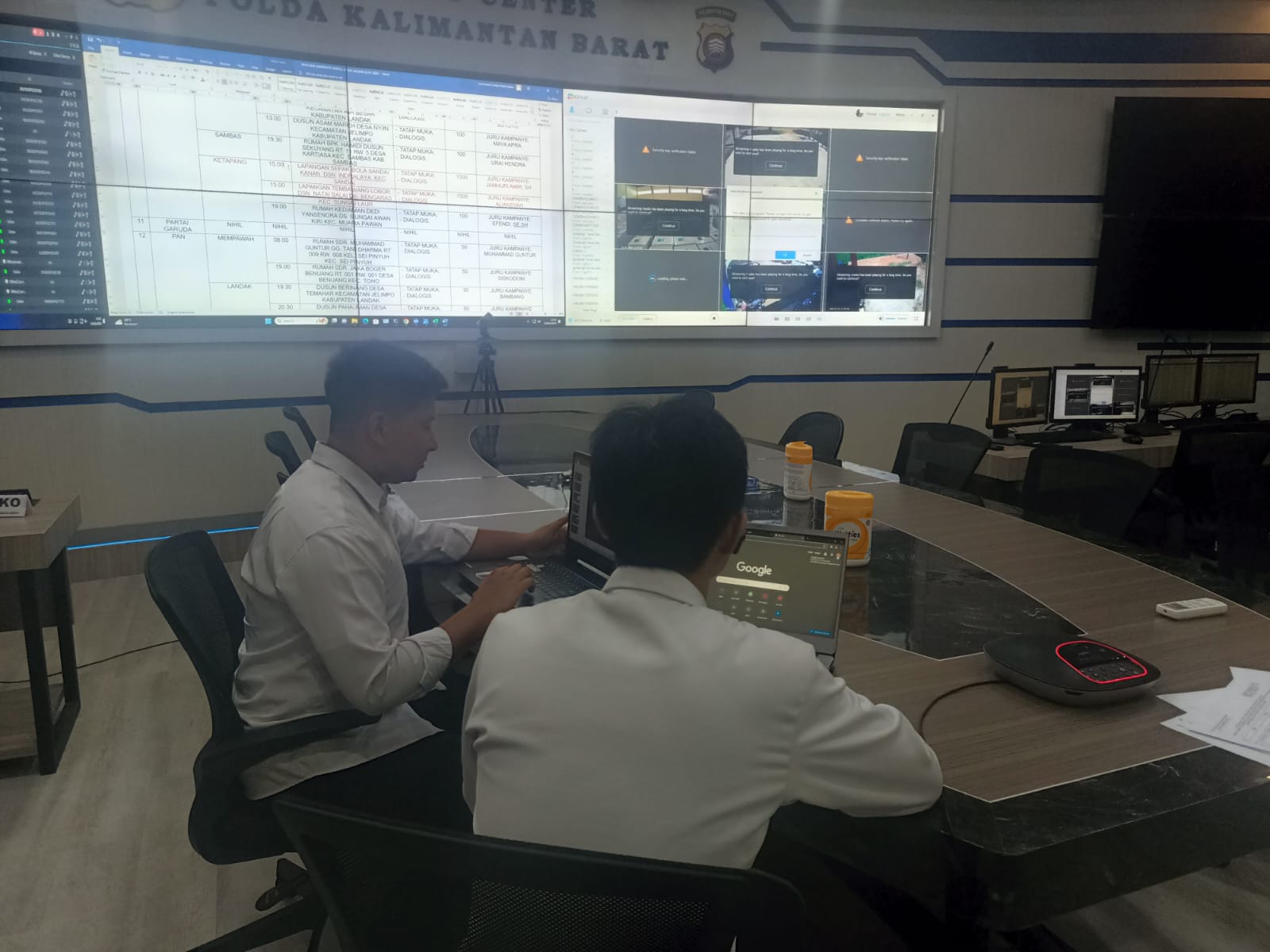 Cegak Hoaks Jelang Pemilu,Subsatgas Siber OMB Kapuas Polda Deteksi Medsos