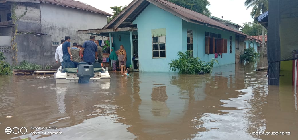 Sintang Direndam Banjir, 95 Jiwa Mengungsi, 28.463 Jiwa Terdampak