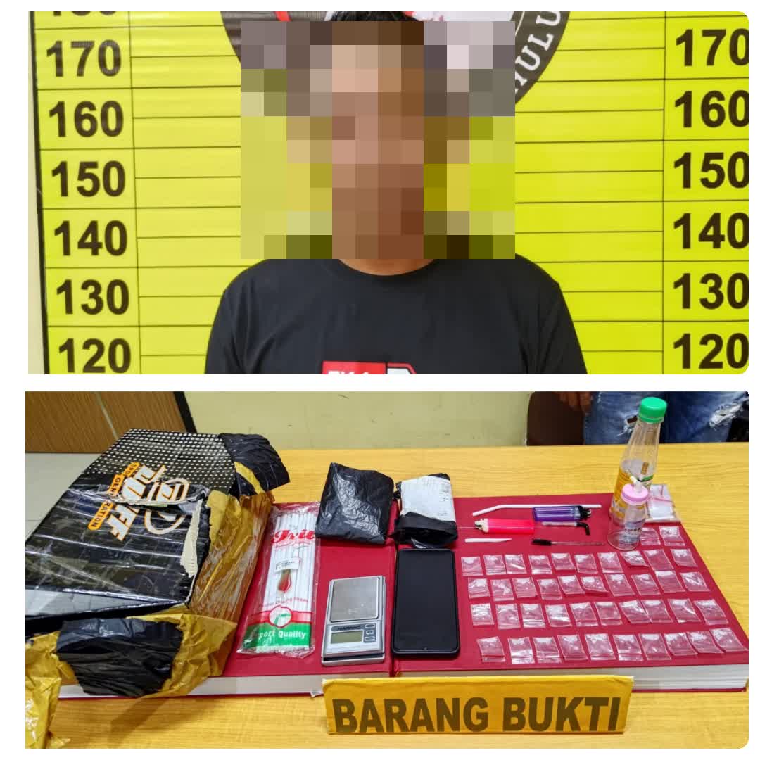 Pria Putussibau Disergap Saat Ambil Paket Kiriman Narkoba via Jasa Travel