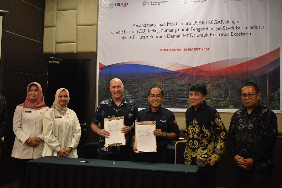 CU Keling Kumang dan PT HKD Jalin Kemitraan dengan USAID SEGAR untuk Keberlanjutan Lingkungan dan Sosial