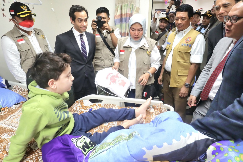 Bantuan Kemanusiaan Indonesia untuk Palestina Tiba di Mesir