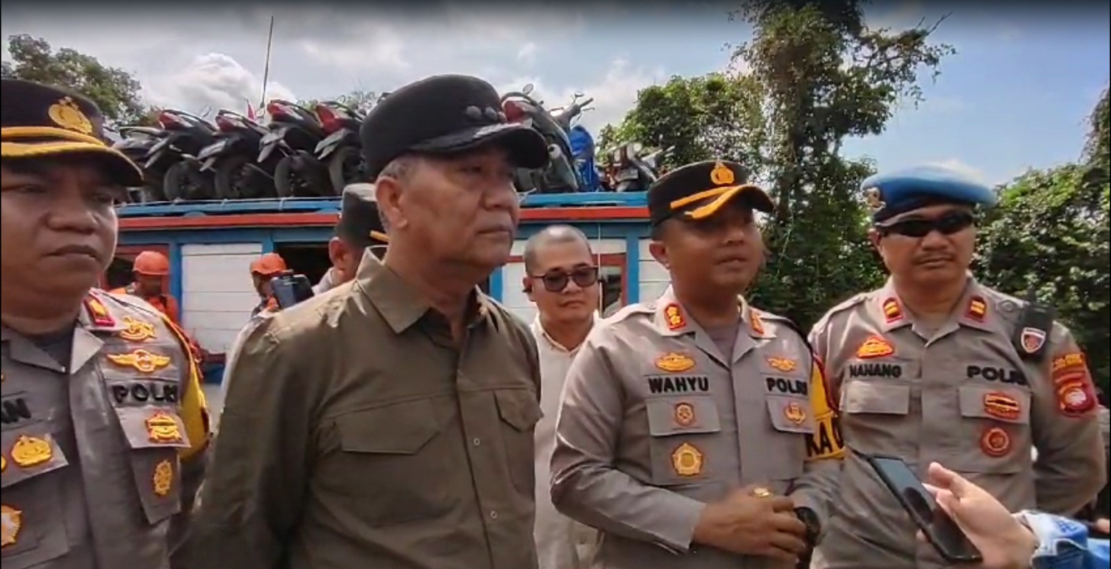 Ini Penjelasan Pj Bupati Kubu Raya, Bukan Tabrakan, Tapi KMP Kubu Raya Hanya Berbenturan dengan Tongkang
